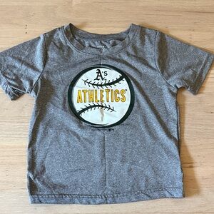 Athletics Kids Gray T-Shirt